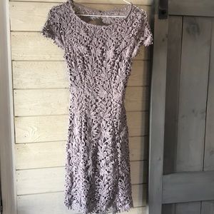 Romance Language backless lace dress